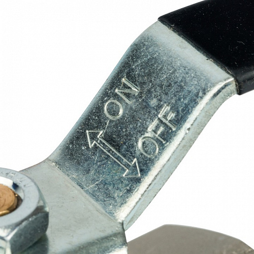 Кран шаровый полн. прох. 2" В/В ручка, STOUT, фото фото 6