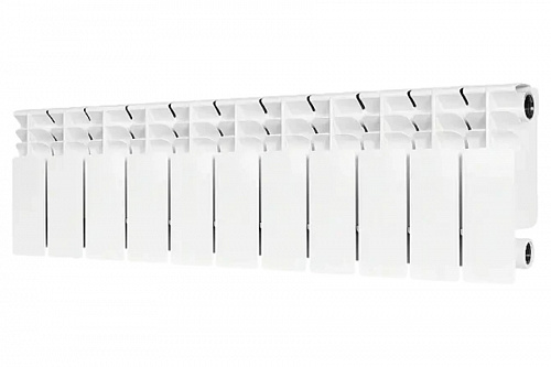 Радиатор биметаллический Stout TITAN 200 11 секций боковое подключение SRB-3310-020011, фото фото 2