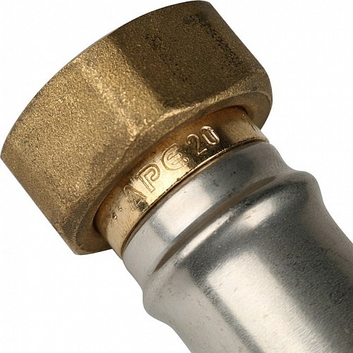 Пресс муфта с накидной гайкой Stout 3/4x20 для м/п труб SFP-0016-003420, фото фото 8