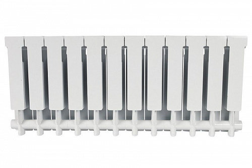 Радиатор биметаллический Stout Alpha BM 350 12 секций боковое подключение, фото фото 3