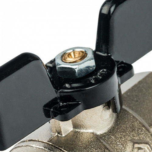 Кран шаровый полн. прох. 3/4" В/Н бабочка, STOUT, фото фото 4