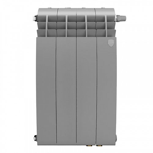 Радиатор биметаллический Royal Thermo Biliner 500 VDR Silver Satin 4 секции, фото фото 2