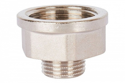 STOUT Переходник (под ключ) В/Н 1"х1/2" никелированный SFT-0073-000112, фото фото 3