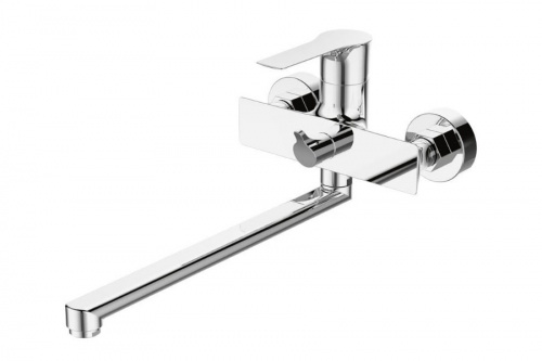 Смеситель DEVIDA ZUTTO для ванны, с поворотным изливом и дивертором, фото