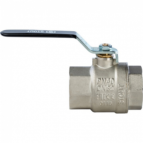 Кран шаровый полн. прох. 1 1/4" В/В ручка, STOUT, фото фото 3