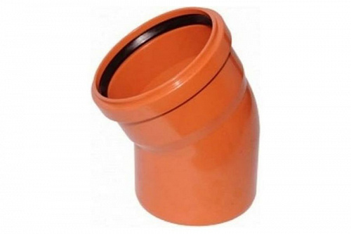 Отвод канализационный наружный 160 30гр. , фото фото 2