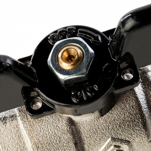 Кран шаровый полн. прох. c америк. угл. 3/4"  бабочка, STOUT, фото фото 5