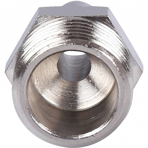 Штуцер Stout никелированный 1/2х10 НР SFT-0067-001210, фото фото 5