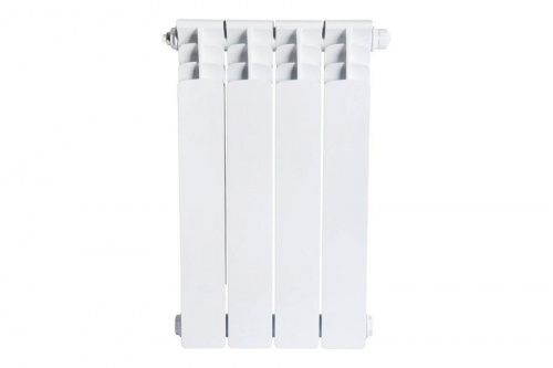 Радиатор биметаллический Stout Space 500 4 секции нижнее подключение, фото