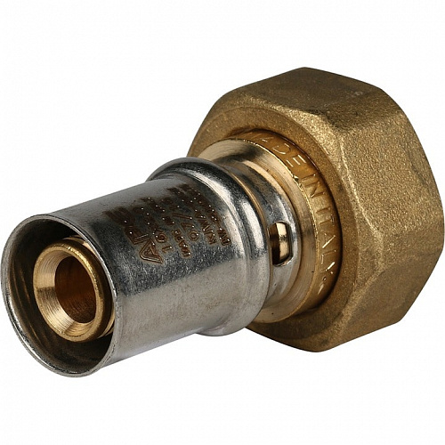 Пресс муфта с накидной гайкой Stout 3/4x16 для м/п труб SFP-0016-003416, фото фото 2