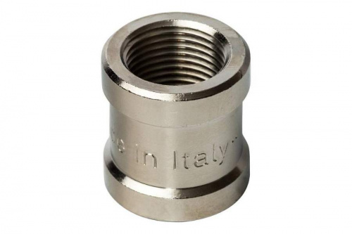 STOUT Муфта В/В 3/8" никелированная SFT-0006-003838, фото