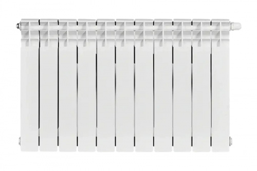 Радиатор биметаллический Stout TITAN 500 11 секций нижнее правое подключение, фото