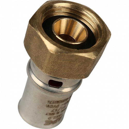 Пресс муфта с накидной гайкой Stout 1/2x16 для м/п труб SFP-0016-001216, фото фото 5