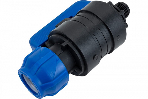 ПНД Кран шаровый 25х1/2 НР, фото фото 3