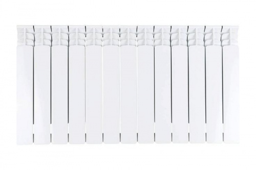 Радиатор биметаллический Stout Space 500 13 секции боковое подключение, фото