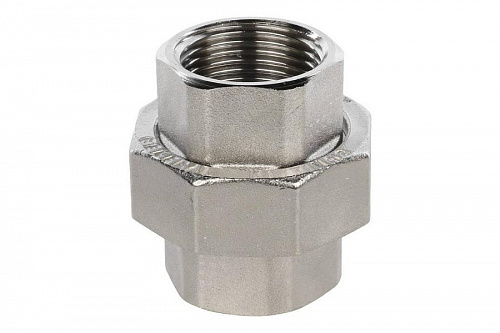 STOUT Американка прямая В/В 1" никелированная SFT-0034-000001, фото фото 3