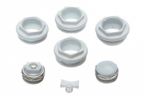 Комплект для монтажа радиаторов Stout 3/4" без кронштейнов, фото фото 3