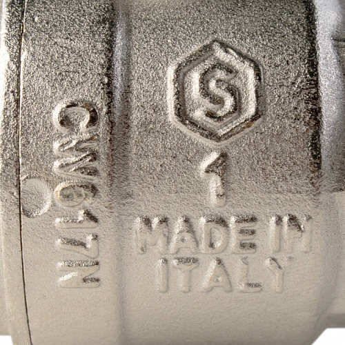 Кран шаровый полн. прох. 1" В/В бабочка, STOUT, фото фото 7