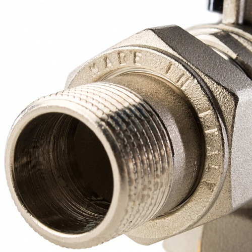 Кран шаровый полн. прох. c америк. угл. 3/4"  бабочка, STOUT, фото фото 6