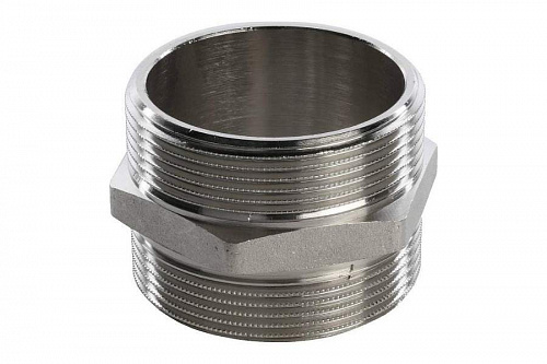 STOUT Ниппель Н/Н 2" никелированный SFT-0004-000022, фото фото 2