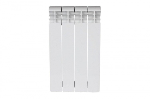 Радиатор алюминиевый Stout Vega 500 AL 4 секций боковое подключение, фото