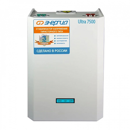 Трехфазный симисторный стабилизатор Энергия Ultra 7500, фото фото 2