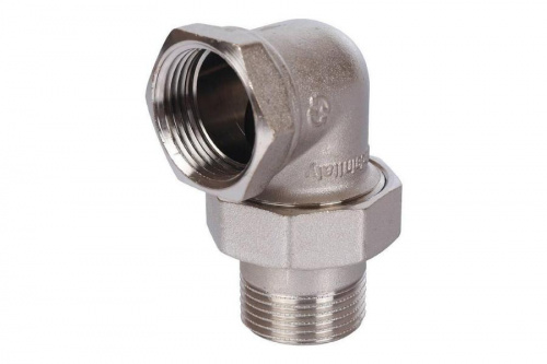 STOUT Американка угловая В/Н 1" никелированная  SFT-0059-000001, фото