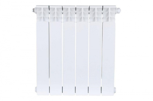 Радиатор биметаллический Stout Space 500 6 секций нижнее подключение, фото