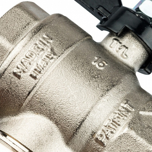 Кран шаровый с фильтром, 1" ручка бабочка, фото фото 5