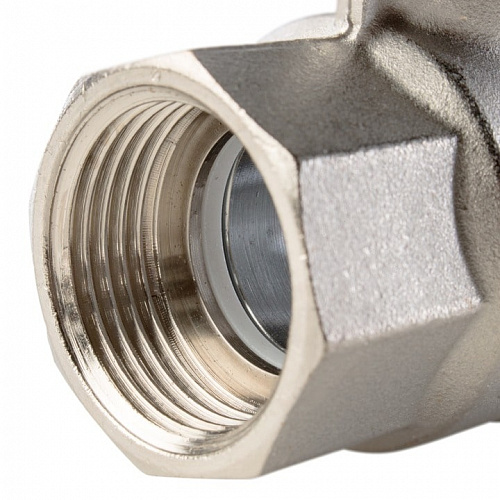 Кран шаровый полн. прох. 1" В/В бабочка, STOUT, фото фото 4