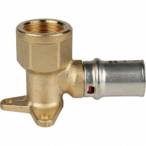 Пресс угольник с креплением короткий Stout 1/2x16 для м/п труб SFP-0018-001216, фото фото 3