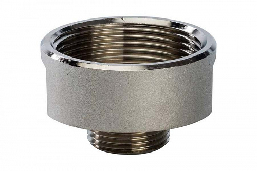 STOUT Переходник В/Н 1 1/2"х3/4" никелированный SFT-0008-011234, фото фото 3