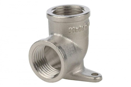 STOUT Угольник с креплением В/В 1/2" никелированный SFT-0039-000012, фото