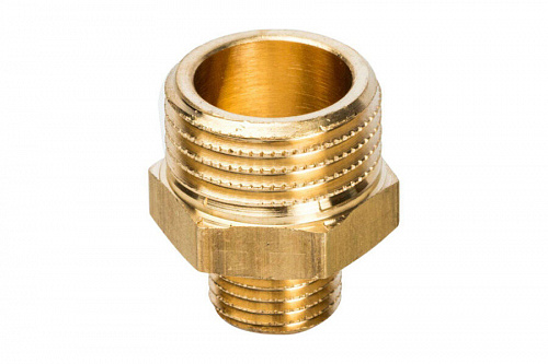 ФР Ниппель лат. переходной  1/2"х1/4" Н/Н, фото фото 2