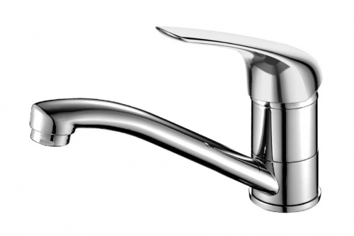 Смеситель DEVIDA серия LOZZI для кухни, с коротким изливом, фото