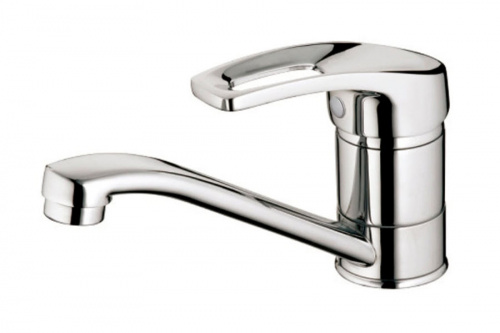 Смеситель DEVIDA серия LURO для кухни, с коротким изливом, фото