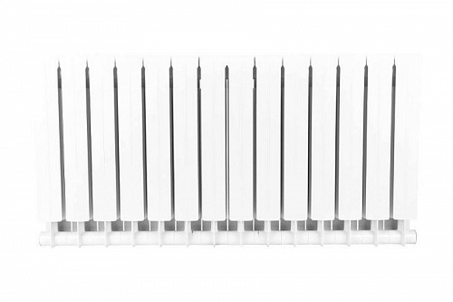 Радиатор биметаллический Stout Style 500 14 секции боковое подключение, фото фото 2