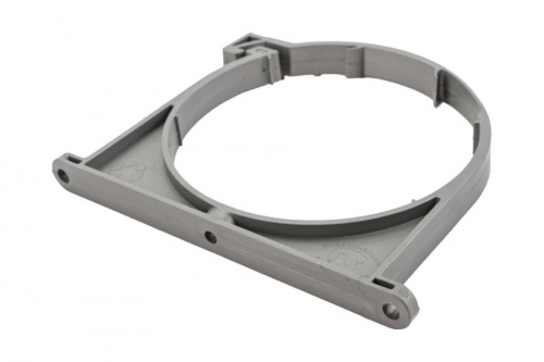 Хомут канализационный серый 110, фото