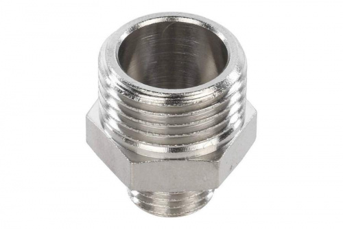 STOUT Ниппель переходной 1/2"х1/4" никелированный SFT-0004-001214, фото