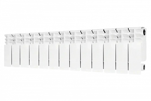 Радиатор биметаллический Stout TITAN 200 13 секции боковое подключение SRB-3310-020013, фото фото 2