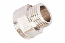 stout переходник (под ключ) в/н 1/2"х1/2" никелированный sft-0073-001212