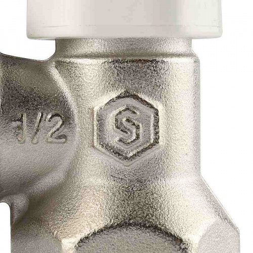 Клапан запорно-балансировочный STOUT угловой 1/2, фото фото 8