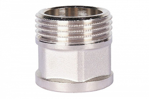 STOUT Переходник (под ключ) В/Н 3/4"х1" никелированный SFT-0073-000341, фото фото 2