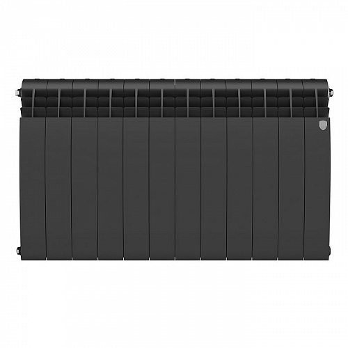 Радиатор биметаллический Royal Thermo BiLiner 500 Noir Sable 12 секций, фото фото 2