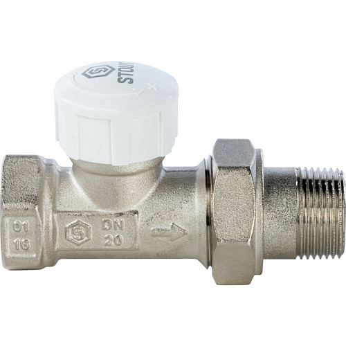 Клапан термостатический STOUT, прямой 3/4", фото фото 3