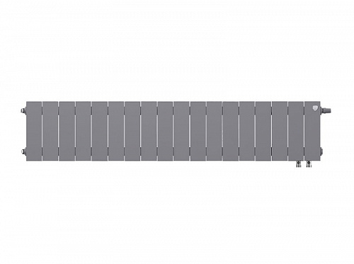 Радиатор биметаллический Royal Thermo PianoForte 200 VDR Silver Satin 18 секций, фото фото 2