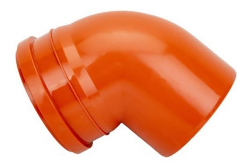 Отвод канализационный наружный 160 67гр. , фото