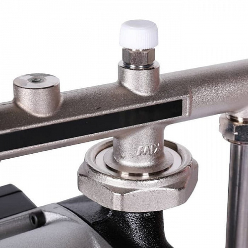 Насосно-смесительный узел Stout с термостатическим клапаном 30-60°C с насосом UPSO 25-65 130мм, фото фото 7