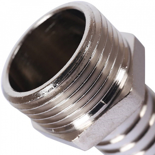 Штуцер Stout никелированный 1х25 НР SFT-0067-000125, фото фото 8