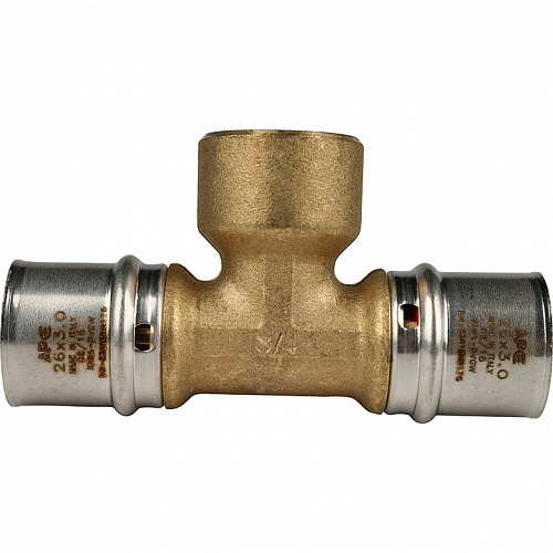 Пресс тройник  Stout ВР 26х3/4х26 для м/п труб SFP-0007-003426, фото фото 5